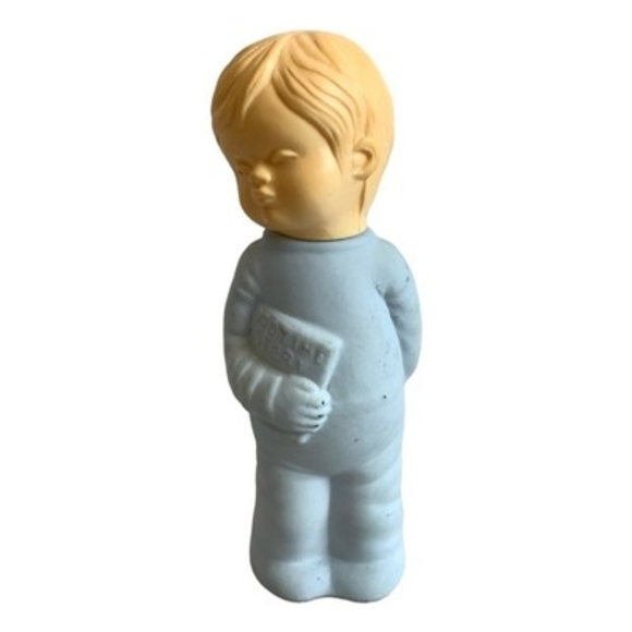 Vintage AVON Good Night Sleep Tight Cologne Little Boy Decanter Bottle - Picture 2 of 4